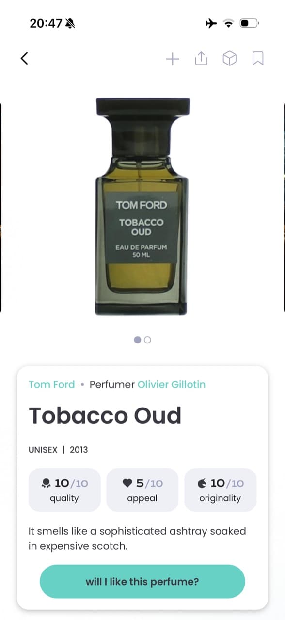 scented.ai perfume info and description